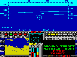 Screen from Project Stealth Fighter