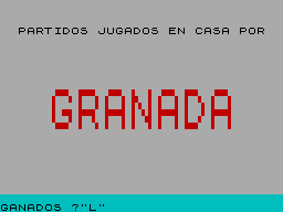 Screen from Pronostico de Quinielas