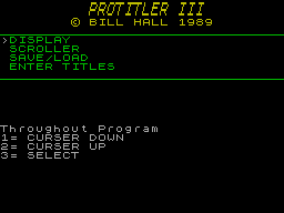 Screen from Protitler3