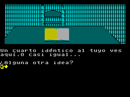 Screen from La Prueba