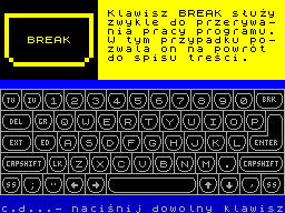 Screen from Przewodnik Uzytkownika Zx Spectrum +