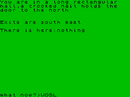 Screen from Ptarmigan