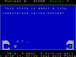 Screen from Puncman 1 + 2