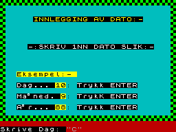 Screen from Puslespill