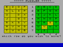Screen from Puzzler