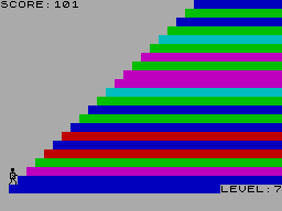 Screen from Pyramid Attack