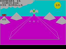 Screen from Pyramid of Rameses