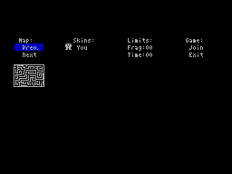 Screen from Quake I