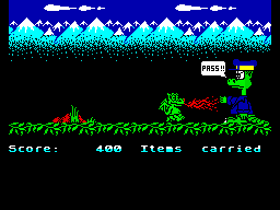 Screen from Quattro Cartoon
