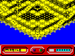 Screen from Quazatron