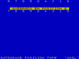 Screen from Quebradero