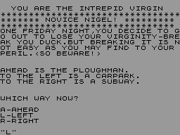 Screen from Quest for Sex