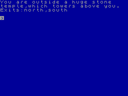 Screen from Quest for the Golden Orange Peel