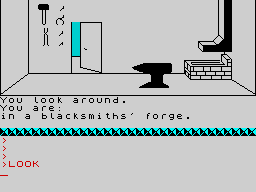 Screen from The Quest for the Holy Grail