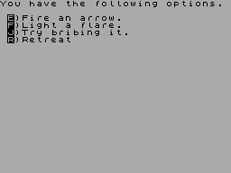 Screen from The Quest