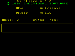 Screen from Quicksave