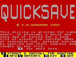 Screen from Quicksave