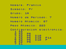 Screen from Quimica