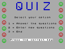 Screen from Quiz
