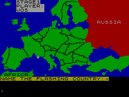 Screen from Quiz of Europe