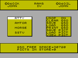 Screen from RAMS IV