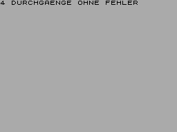 Screen from RAM Test