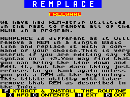 Screen from REMplace