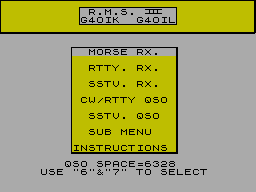 Screen from RMS-3