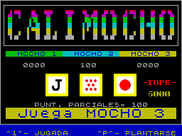 Screen from RUN Casete N. 13