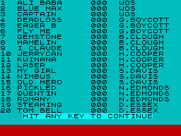 Screen from Racing League