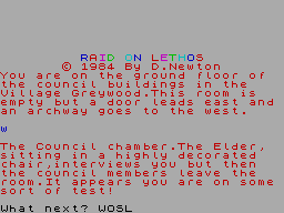 Screen from Raid on Lethos