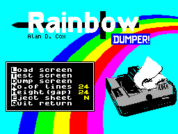 Screen from Rainbow Dumper