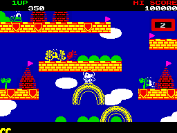 Screen from Rainbow Islands