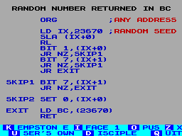 Screen from Randgen [1]