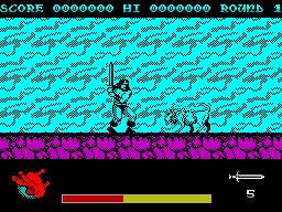 Screen from Rastan