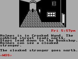 Screen from The Raven