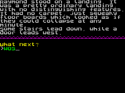 Screen from Raymond Pringle's Quest for the Fabled Jar of Pickled Cabbage