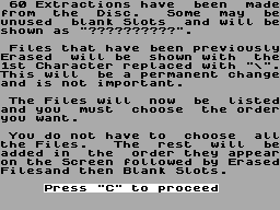 Screen from Re-Order