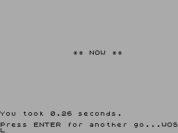 Screen from Reaction Tester