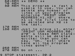 Screen from Really Good Deleter