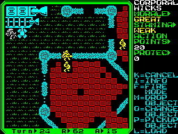 Screen from Rebelstar 2