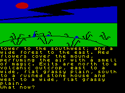 Screen from Red Moon