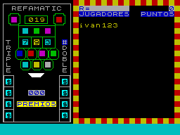 Screen from Refamatic
