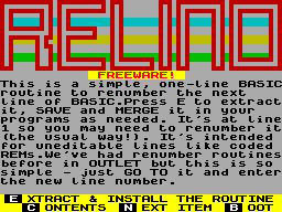 Screen from Relino