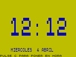 Screen from Reloj [2]