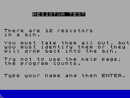 Screen from Rescode