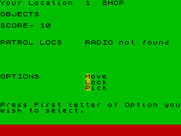 Screen from Rescue