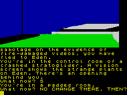 Screen from Return to Eden