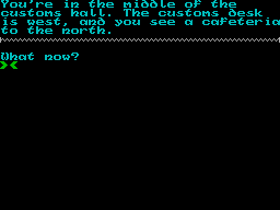 Screen from Revenge of the Space Pirates