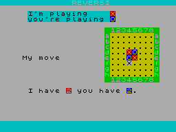 Screen from Reversi